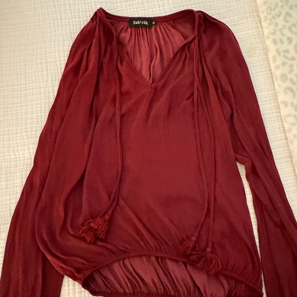 Red Fabrik Blouse